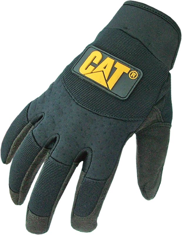 Rękawice robocze wzmocnione Caterpillar L skóra i spandex 1 par.