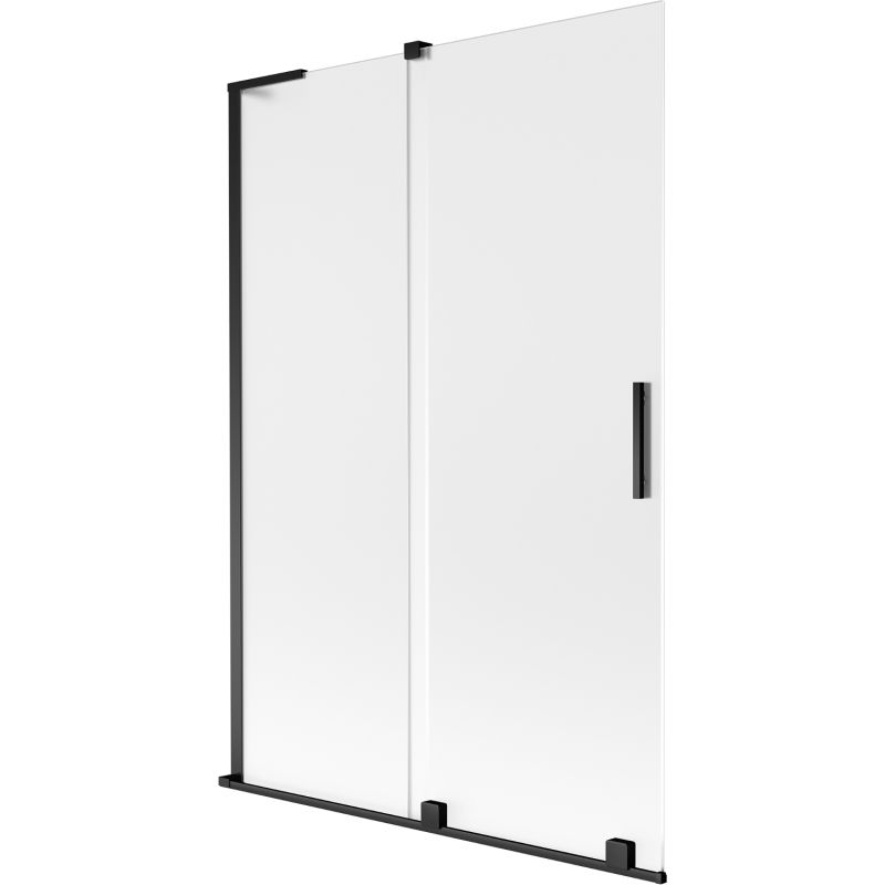 Parawan nawannowy 2-skrzydłowy Mexen Velar L czarny 120x150 cm 1 szt.