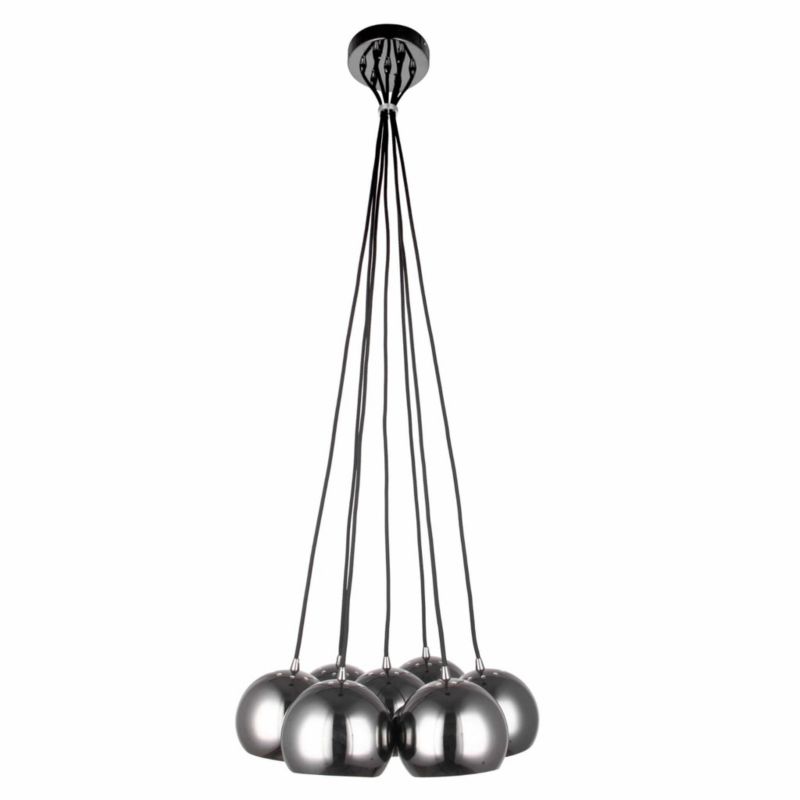 Lampa wisząca Light Prestige Punto grafitowa 7 x E14 1 szt.