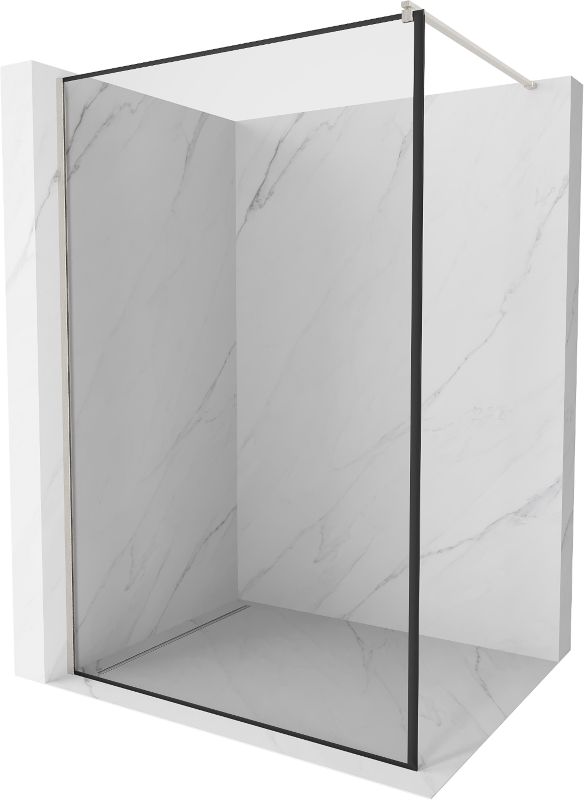 Ścianka prysznicowa walk-in Mexen Kioto czarny wzór 110x200 cm 800-110-101-97-70 1 szt.