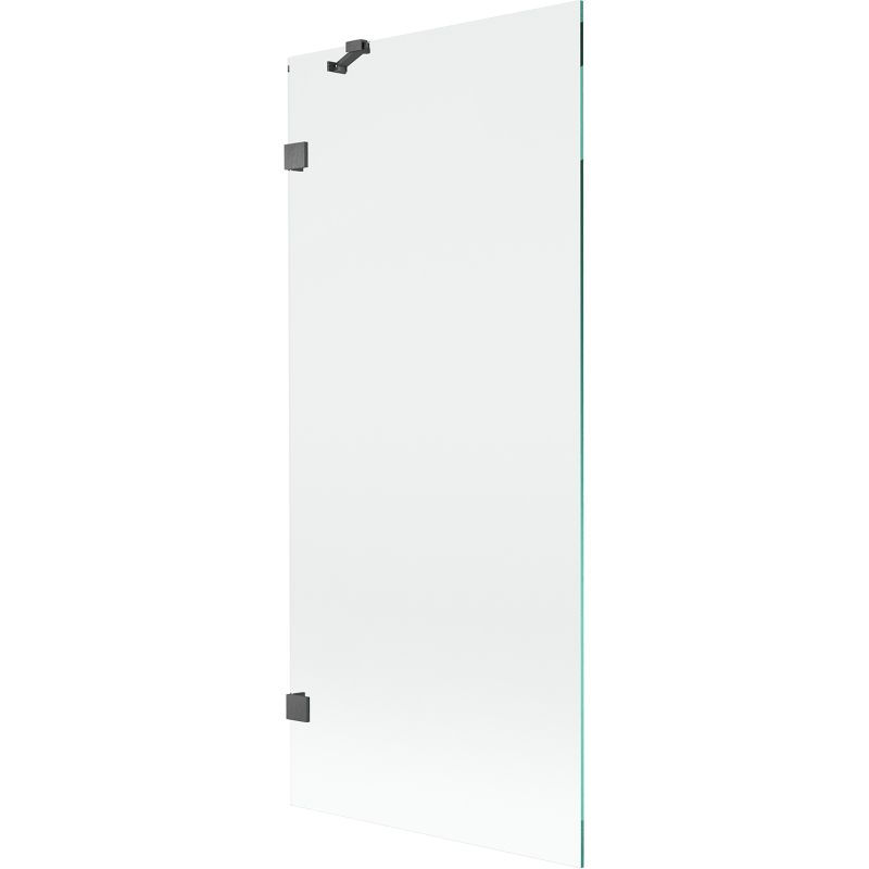 Parawan nawannowy 1-skrzydłowy Mexen Lunar transparent gun gray 80x150 1 szt