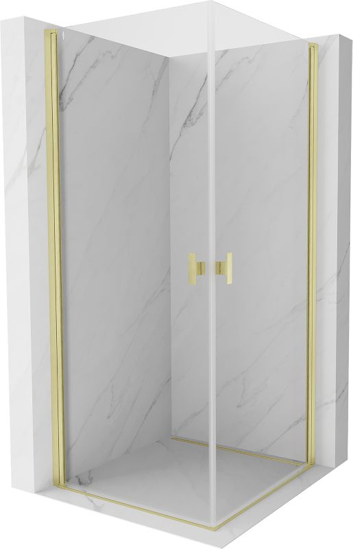 Kabina prysznicowa Mexen Mist-B złota 90x90 cm - 8A2-090-090-55-00 1 szt.