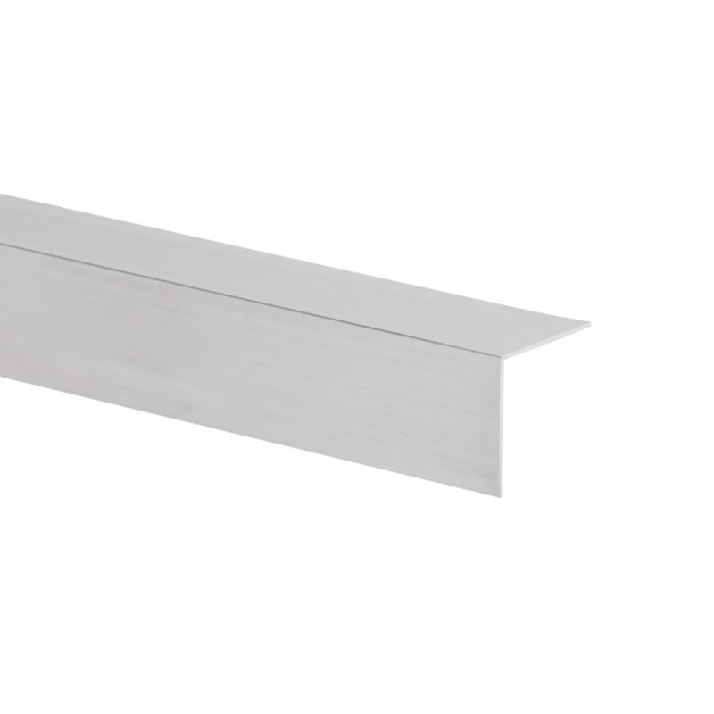 Kątownik aluminiowy gładki 1000 x 30 x 30 x 1 mm naturalny