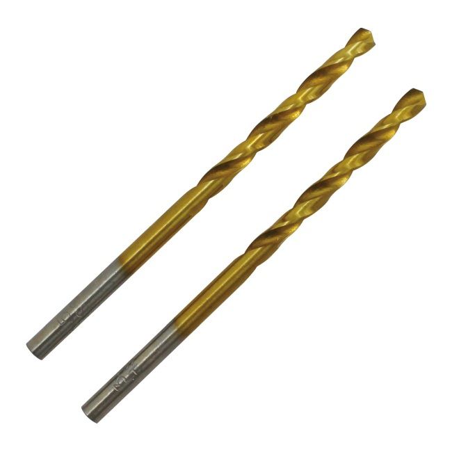 Wiertło do metalu Erbauer TiN HSS 3,3 mm 2 szt.