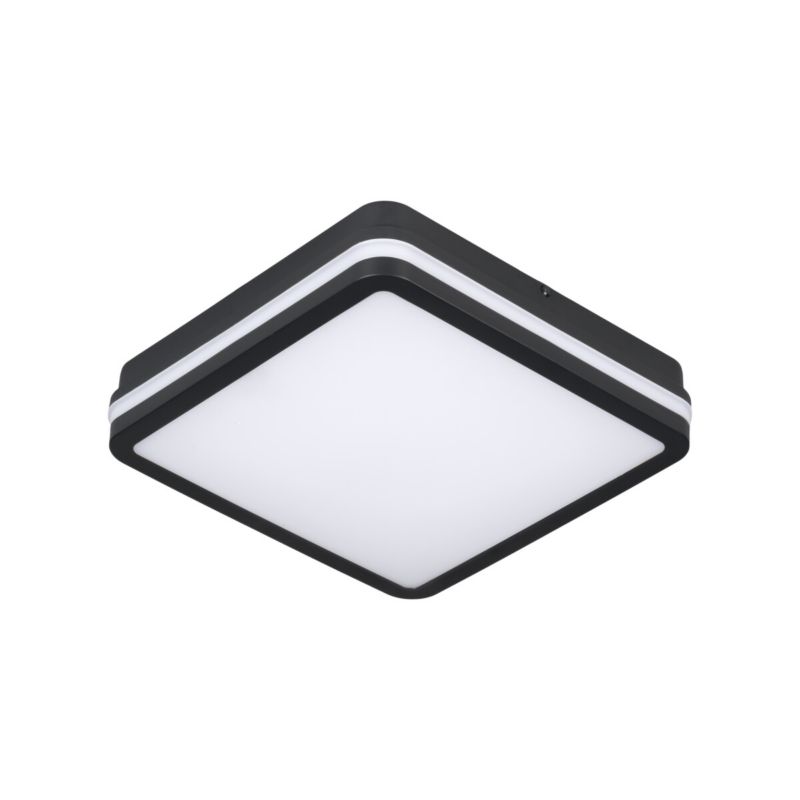 Plafoniera LED LightLogic LL LOME 24W NW-L-GR 30608 grafit kwadrat 26cm 1920 lm 1 szt.