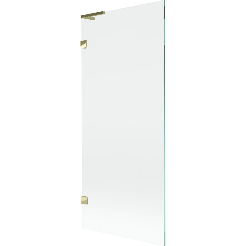 Parawan wannowy Mexen Lunar L złoty transparent 80x150 1-skrzydłowy 1 szt