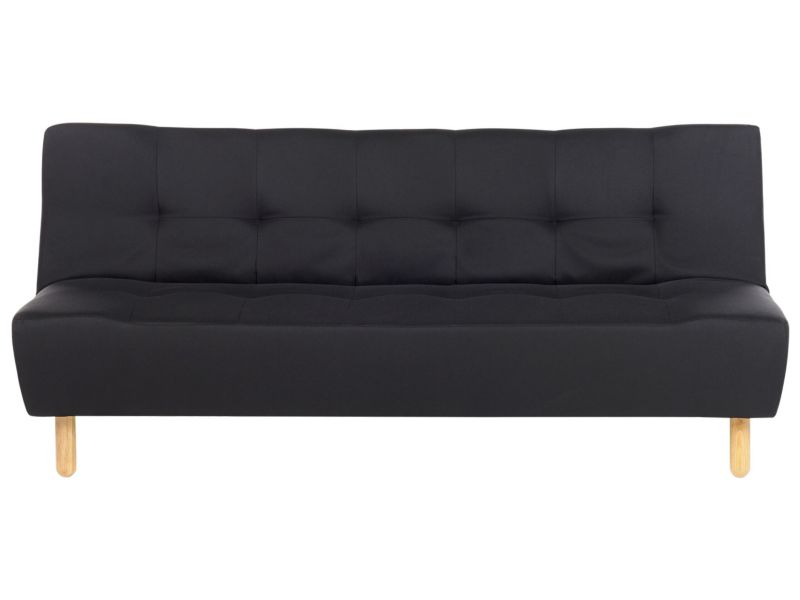 Sofa rozkładana Alsten Czarny 1 szt.