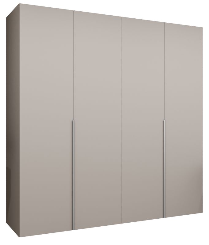 Szafa uchylna Abiks ALICANTE 1 200 wys 202 cm Kaszmir + Kaszmir 1 szt