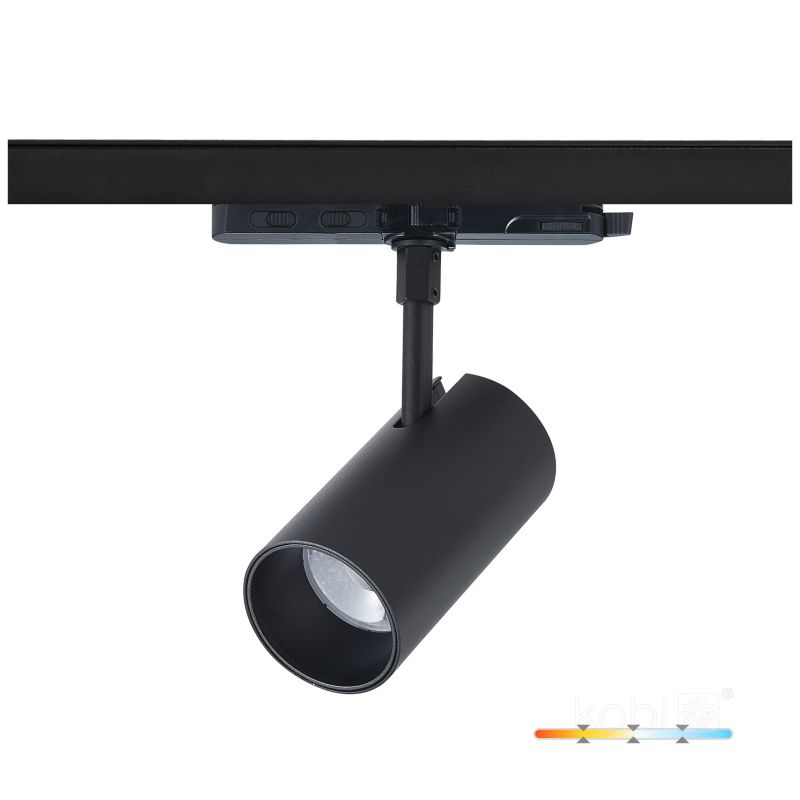 Reflektor szynowy LED 35W 3cct Kobi 36 stopni czarny 1szt.