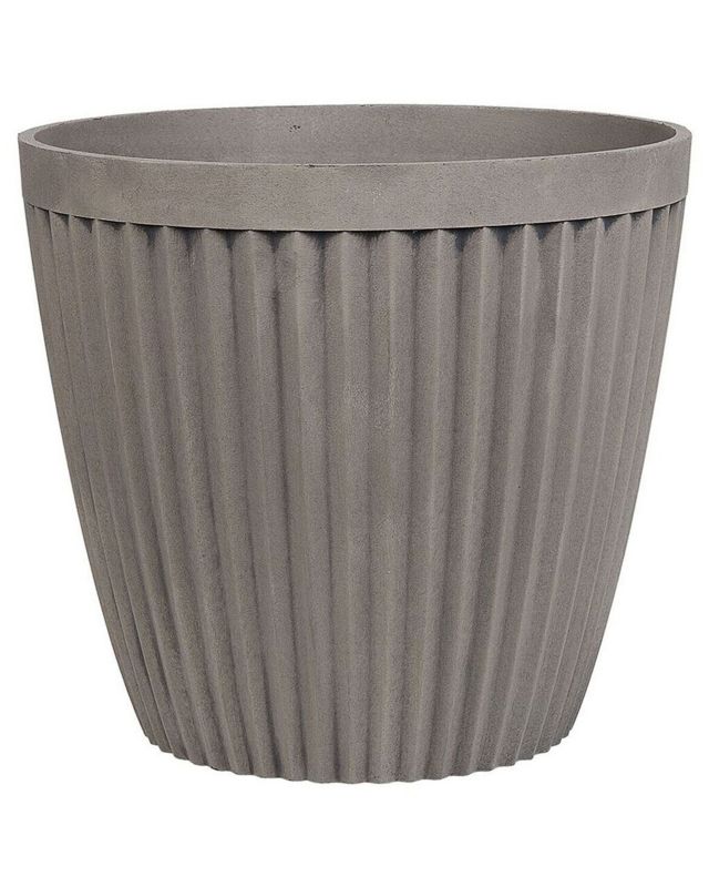 Doniczka 36 cm beżowoszara Poka 1 szt.