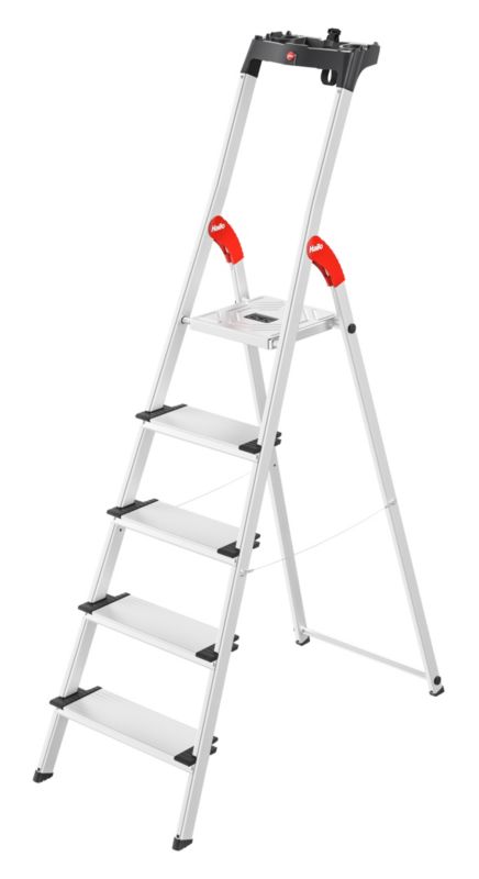 Drabina aluminiowa 5 stopniowa HAILO L80 ComfortLine 1 szt.