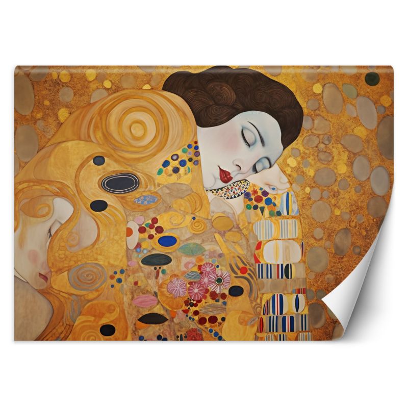 Fototapeta Feeby Kobieta portret abstrakcja - G. Klimt 250x175 1 szt