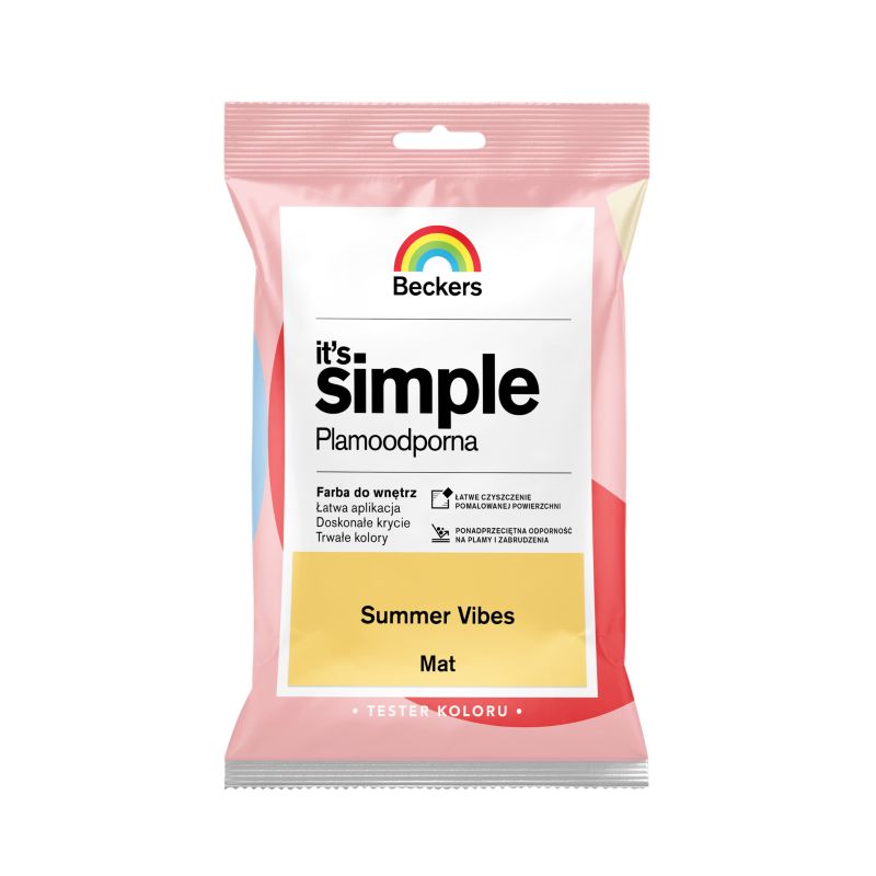 Tester farby kolorowej Beckers It's Simple summer vibes 0,05 l