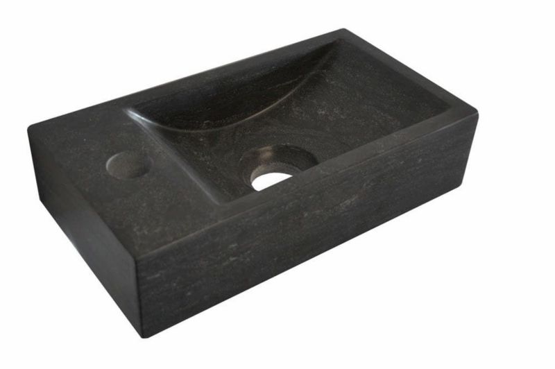 Umywalka Wiesbaden kamienna mała 36x18cm lewa 1szt