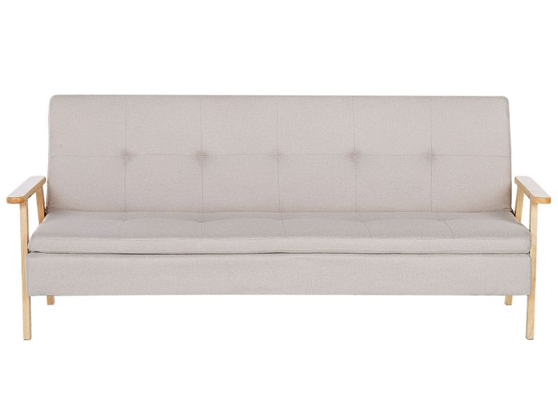 Sofa rozkładana Tjorn Beżowy 1 szt.