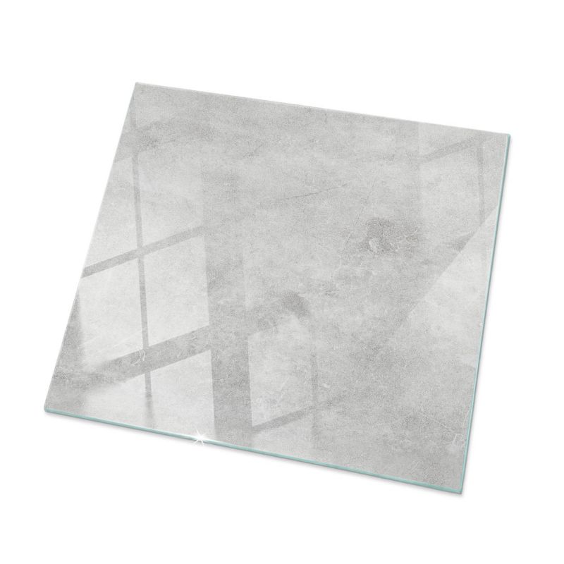 Blat szklany Tulup 60x60 cm Tekstura betonowa z rysami 1 szt.