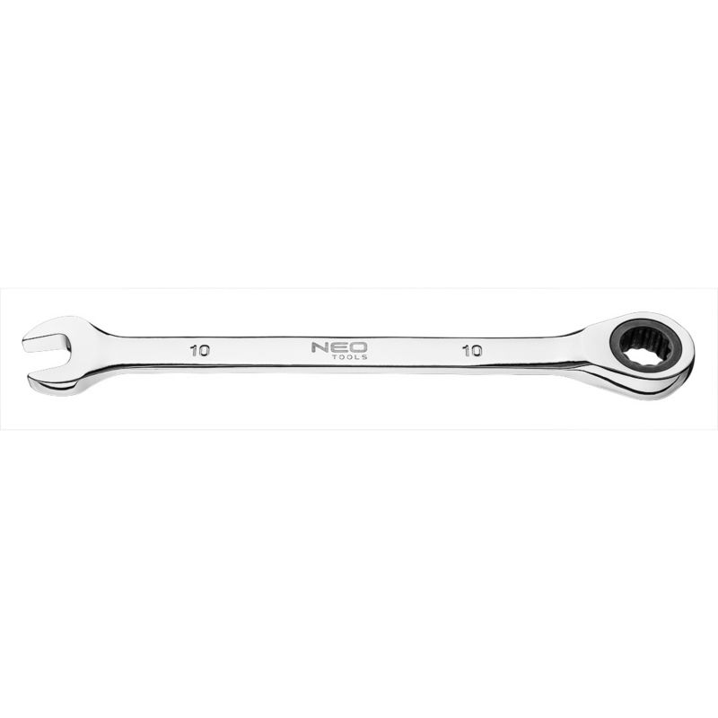 Klucz płasko-oczkowy NEO TOOLS z grzechotką, 10 mm 1 szt