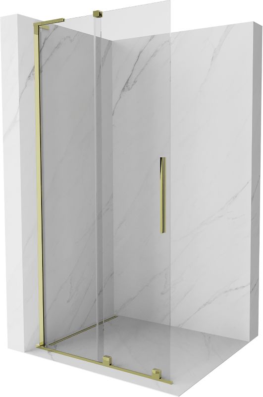 Ścianka prysznicowa Mexen Velar L złota 110 x 200 cm 871-110-003-03-50 1 szt.