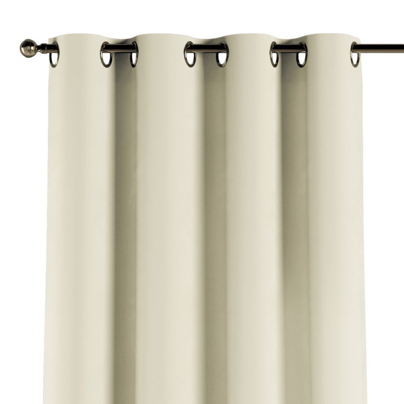 Zasłona na kółkach Dekoria 140x260 cm Crema kremowy 1 szt.