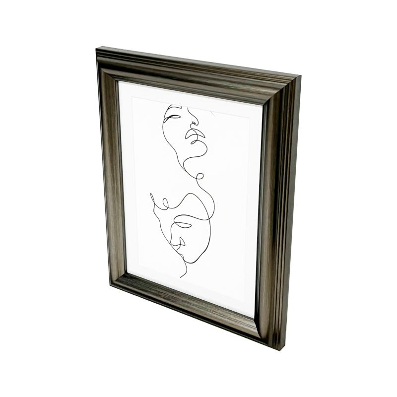 Ramka na zdjęcia GoodHome Blanton 18 x 24 cm antyk srebrny