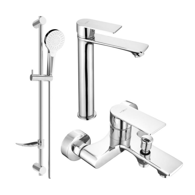 Zestaw wannowy Mexen Royo chrom 72213DF05-00 1 szt.