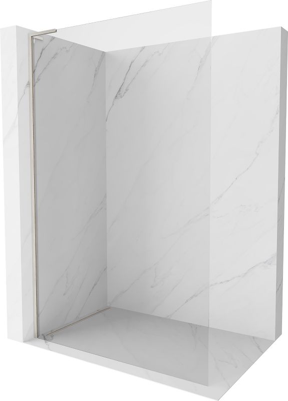 Ścianka prysznicowa Mexen Kioto-X L nikiel szczotkowany 50 x 200 cm 800-050-107-97-00-X 1 szt.