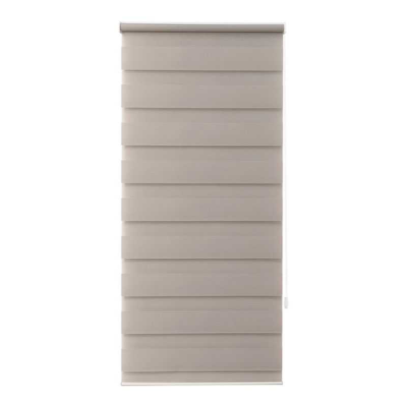 Roleta dzień/noc GoodHome Elin 37,3 x 160 cm perłowoszara
