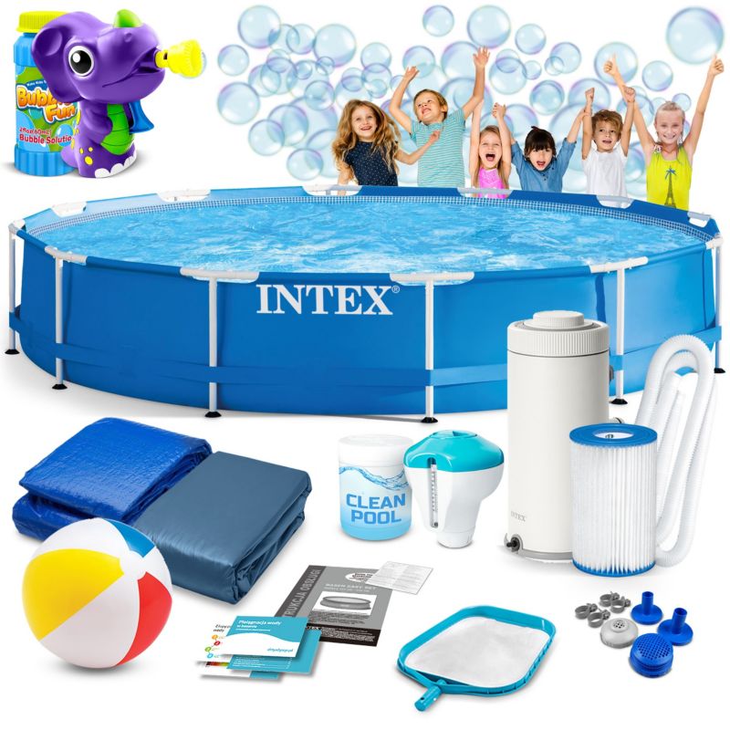 Basen ogrodowy Intex stelażowy 366x76cm 28212-M 1 szt.