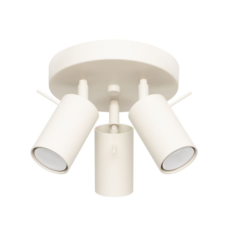 Plafon Sollux Lighting RING 3P beżowy 1 szt.