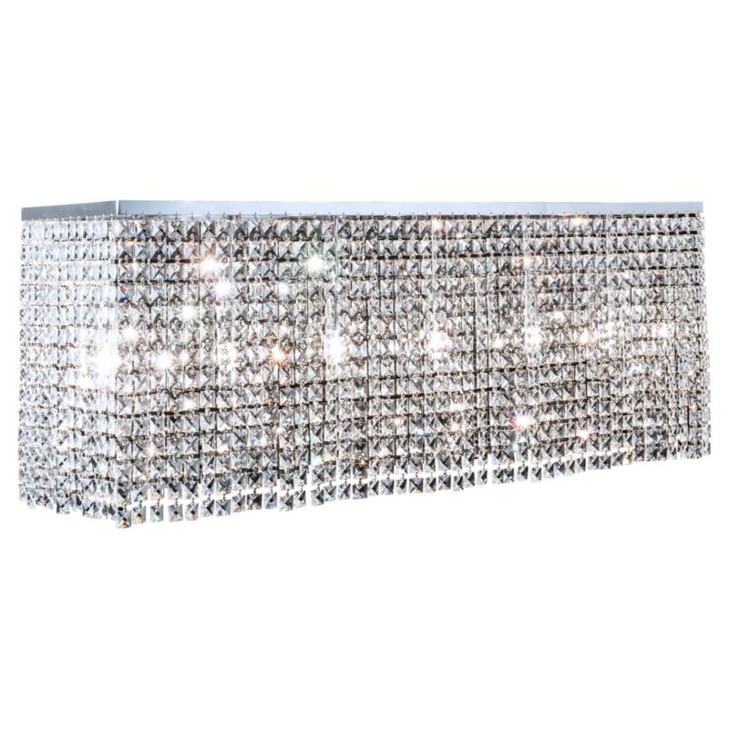 Lampa Sufitowa SPOT Light 6xE14 Max.40W Połączenie Chromu z Delikatnymi Transparentnymi Kryształami, 1 szt.