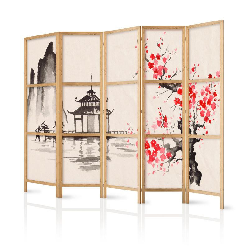 Parawan japoński Artgeist Orient 225x172 cm Orient 1 szt