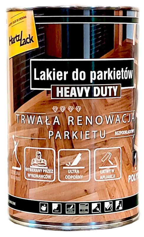 Lakier HartzLack Heavy Duty połysk 1 l