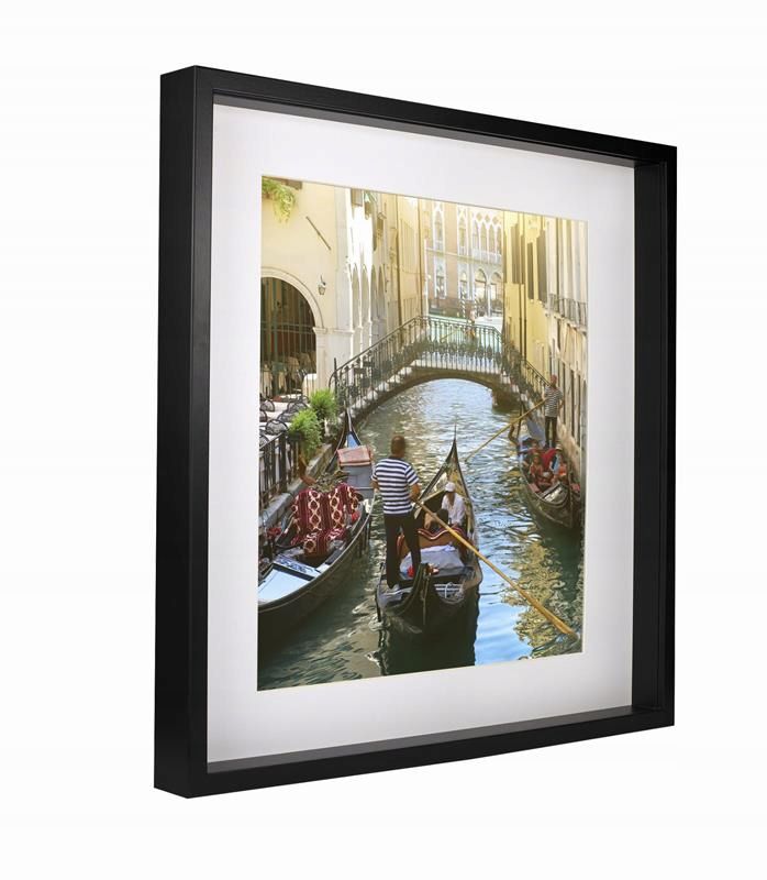 Ramka na zdjęcia Matkam BOX 3D 50x50 cm czarny 1 szt.