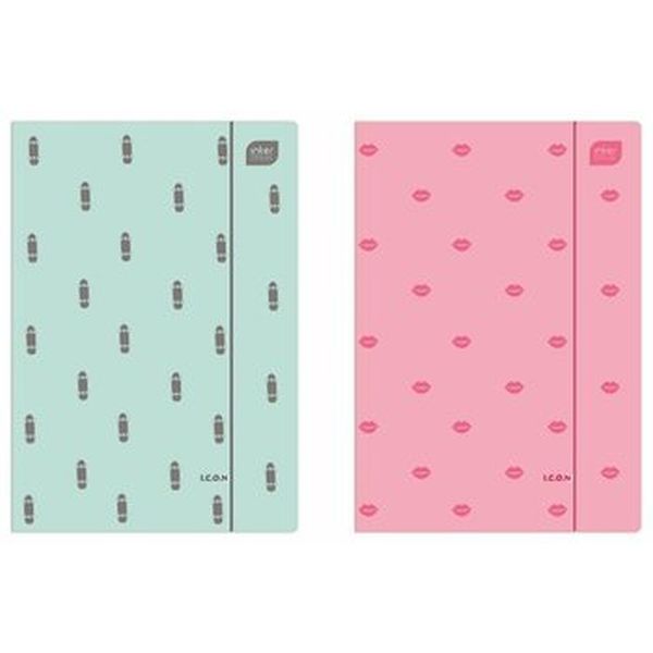 TECZKA Z GUMKĄ A4+ SOFT TOUCH @