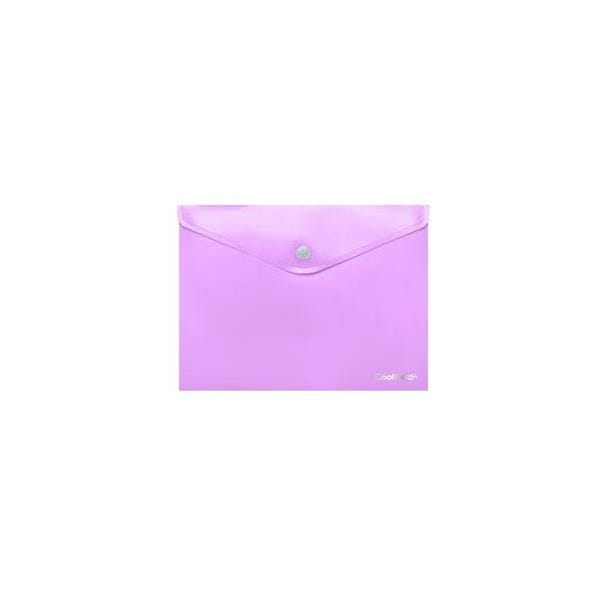 COOLPACK - PASTEL - KOPERTA NA DOKUMENTY A4 - na zatrzask - fiolet