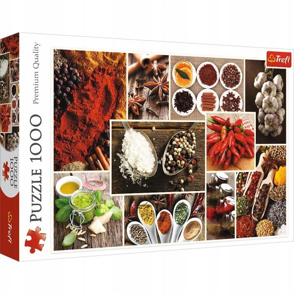 Trefl Puzzle 1000el. Przyprawy-kolaż / Fotolia