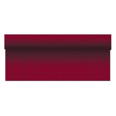 OBRUS PAPIEROWY BORDO 6M 120CM