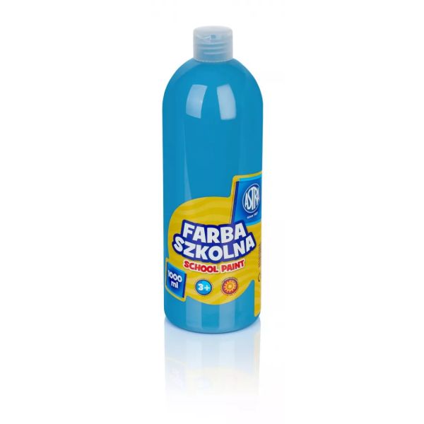 Farba Szkolna 1L NIEBIESKA Astra