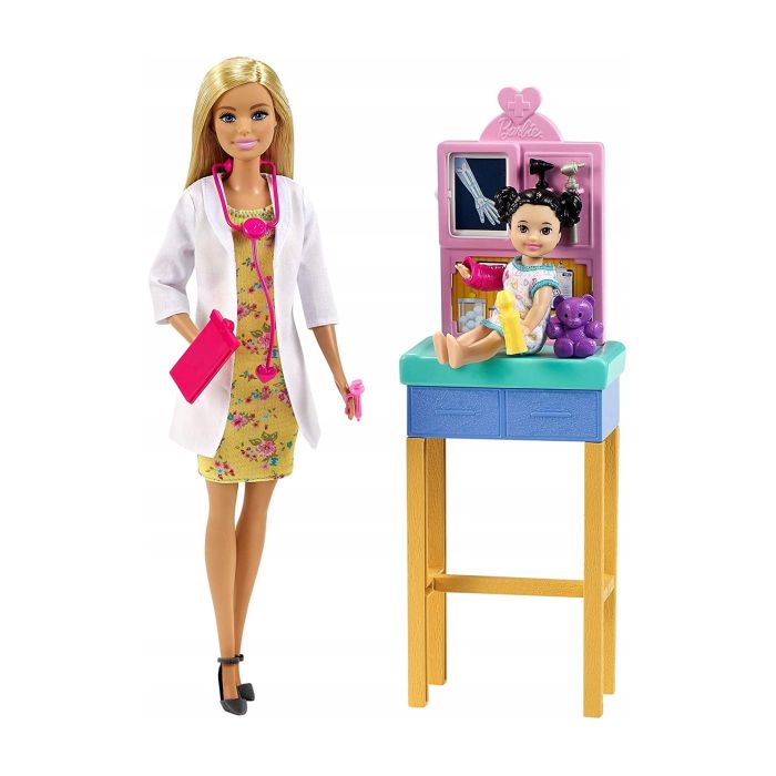 Barbie Kariera Pediatra, blondynka GTN51 (asst. DHB63 )