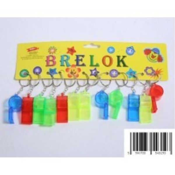 BRELOK gwizdek 100 KOMPLET