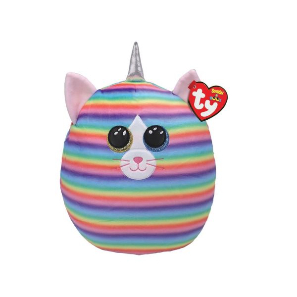 Ty BOOS poduszka, HEATHER 22 cm - jednorożec