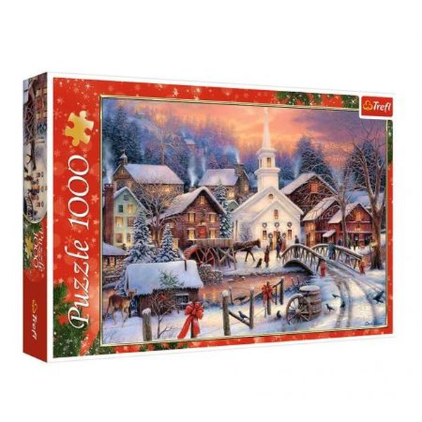 Puzzle 1000 el. BIAŁE ŚWIĘTA