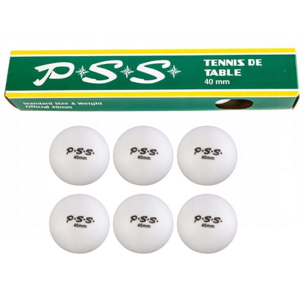 PIŁKA DO PING PONGA 6SZT 40MM