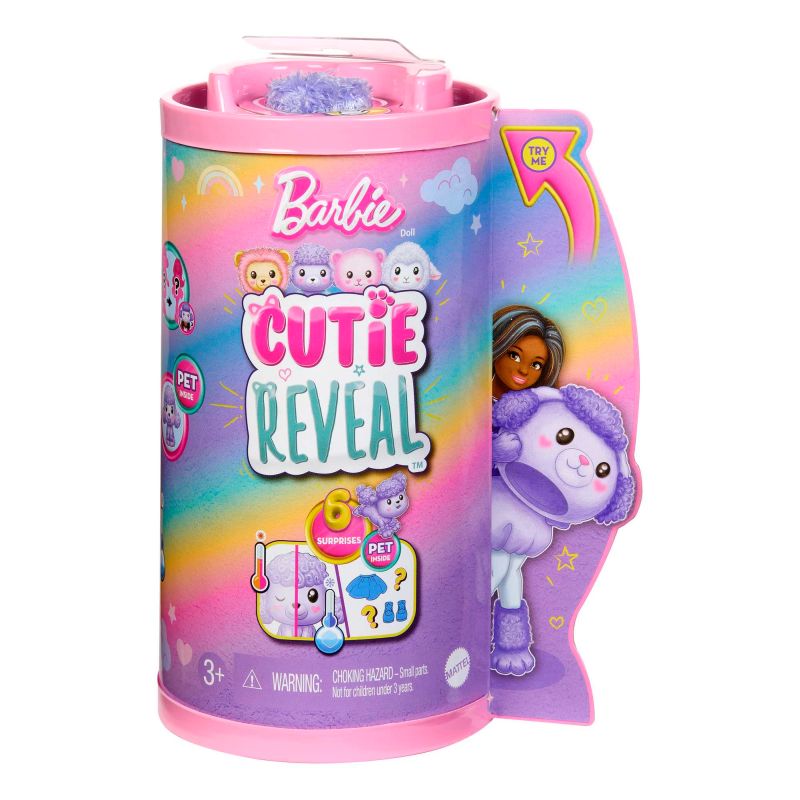 Barbie Cutie Reveal - Lalka Chelsea Pudelek + zwierzątko HKR20