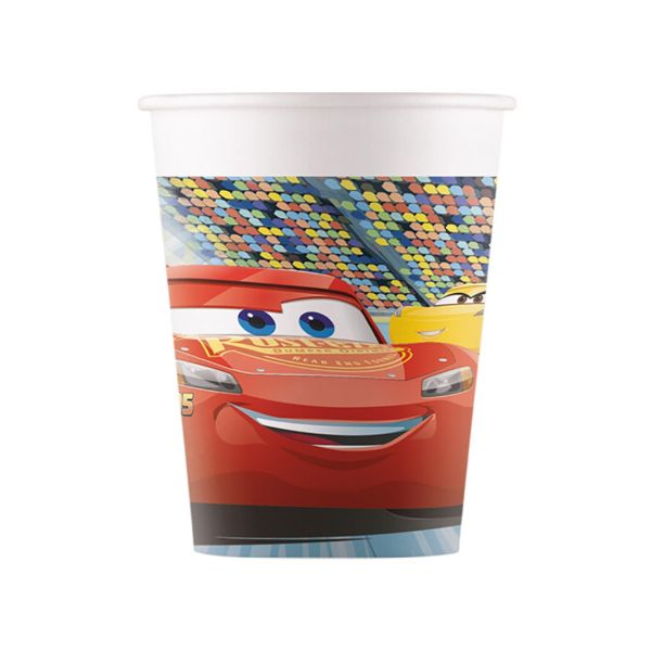 Godan Kubeczki papierowe (WM), Cars 3 (Disney), 200ml, 8 szt. (SUP label)
