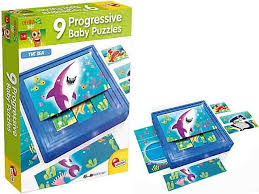 Puzzle Progresywne Ocean, Carotina, Lisciani