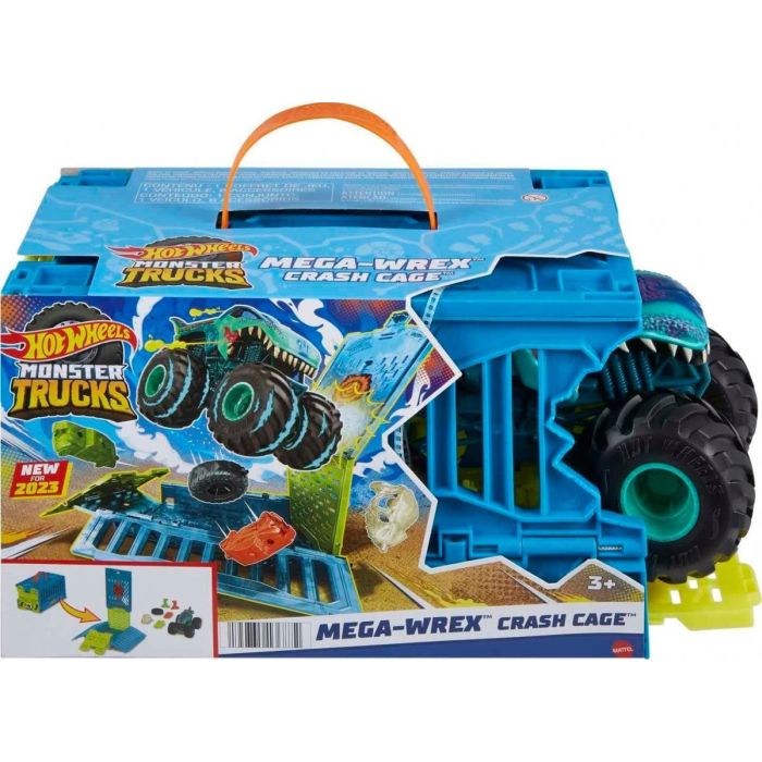 Hot Wheels PPrzenośny Zestaw Kaskaderski Mega Wrex HNC29