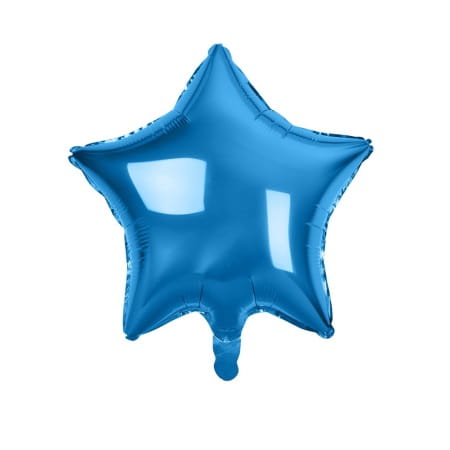 BALON FOLIA GWIAZDA 19' MIX KOL