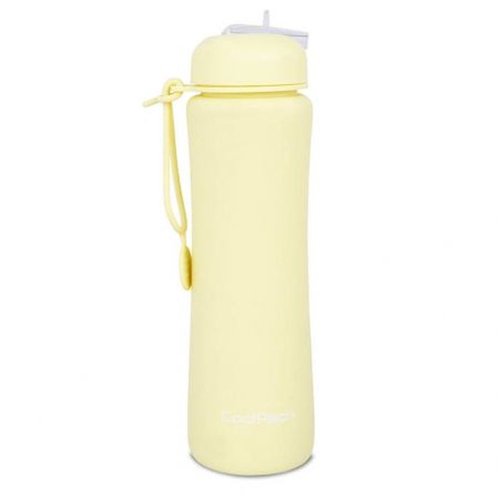 CoolPack Bidon Silikonowy Pump 600 ml Powder Yellow