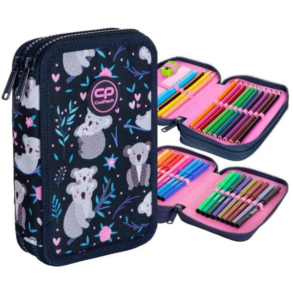 Coolpack Piórnik Jumper 2 podwójny z wyposażeniem DREAMING KOALA